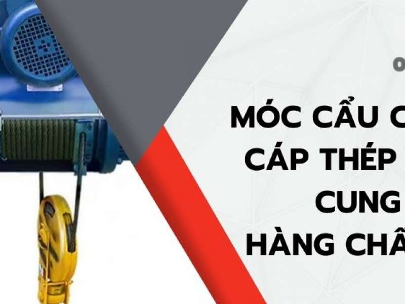 Móc cẩu cầu trục - Cáp Thép Việt Nam cung cấp hàng chất lượng