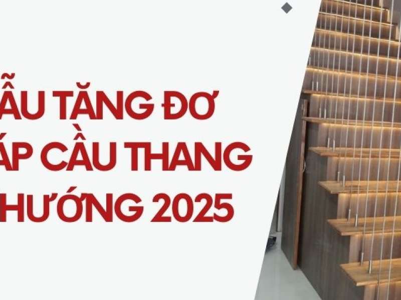 Top mẫu tăng đơ căng cáp cầu thang đẹp xu hướng 2025