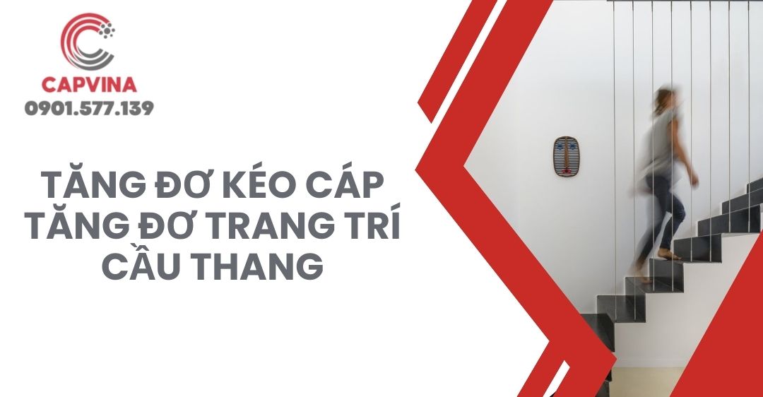 Tăng đơ kéo cáp - Tăng đơ trang trí cầu thang